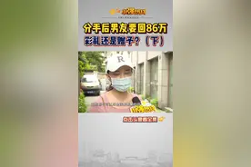 分手后男友要回86万 彩礼还是赠予（下）视频封面