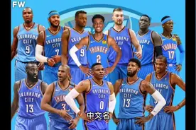 带你了解NBA球队之俄克拉荷马雷霆队#nba #威少视频封面