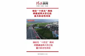 #瑞安 两大百亿工程来咯！视频封面