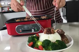 教你红酒牛骨排的制作方法。鲜嫩又滑口 #美食 #米糍日记