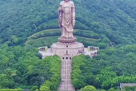 灵山大佛，能刷到此视频，说明你与佛有缘。见佛者，心想事成，万事如意#见者好运 #愿所求皆所愿 #愿众生平安吉祥 #灵山大佛视频封面