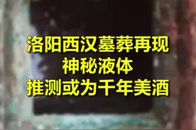 洛阳西汉墓葬再现神秘液体，推测或为千年美酒视频封面