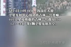 一箭八星！#我国成功发射吉林一号宽幅01C卫星