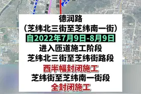 #烟台 德润快速路施工，这些路段封闭#快速路 视频封面
