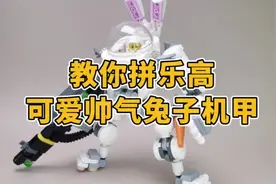 教你拼乐高：可爱帅气兔子机甲！#乐高 #乐高积木