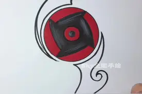 宇智波止水别天神也开启旋转。#手绘 #绘画过程 #写轮眼 #写轮眼教程 #写轮眼觉醒 #sky全能手绘 #简笔画 #火影忍者 #火影