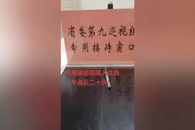 河南省巡视组入住西平县近二十天，窗口设在信访局，有要说的话欢迎文明反映。视频封面