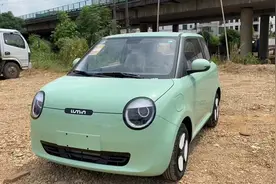 长安纯电糯玉米新车上市实车展示 210续航纯电 5.39万 外观好看