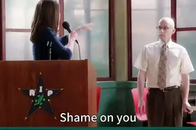 Shame on you! 你真不要脸！ "Shame on you" 的意思是：“你真无耻”/“真不要脸”这句话通常用来表达对某人行为的不满或谴责，认为他们做了不道德或不应该做的事情，应该感到羞耻。 #英语 #英语口语视频封面