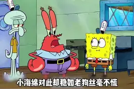海绵宝宝的妈妈来到了蟹堡王，并做出了充满爱的蟹黄堡 #动漫