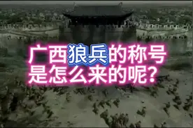 广西人乱世斩敌寇，盛世砍甘蔗，广西狼兵的称呼是怎么来的视频封面