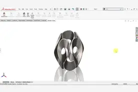 Solidworks设计：曲面台灯灯罩 #三维建模 #solidworks教学视频封面