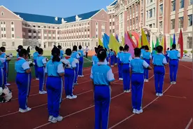 抖音看了好几天运动会，终于等到我们了#运动会开幕式