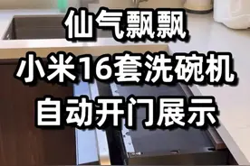 给大家看下传说中的洗碗机自动开关门加速烘干餐具的演示效果。#小米智能家居 #日常vlog #好物推荐🔥 #米家洗碗机 #家电推荐官