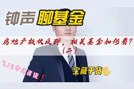 房地产板块反弹，相关基金如何看？（二）#股市今日行情 #股票视频封面