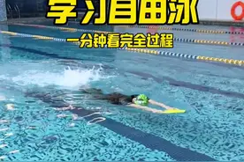 自由泳，从小白到高手全过程 零基础学自由泳，你学到第几步了？#自由泳 #游泳 #自由泳教学视频封面