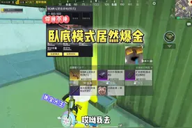 卧底模式居然爆了双词条铁爪金枪？#和平精英地铁逃生 #小迪宝