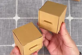 折纸迷你抽屉收纳盒，看起来有好多用途，动手试试吧#折纸 #手工diy #收纳盒