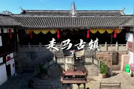 走马古镇，看漫山遍野桃花，重走成渝古道#小众景点 #古镇视频封面