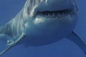 为什么海洋馆有虎鲸却没有大白鲨呢？ #大白鲨 #虎鲸 #动物科普