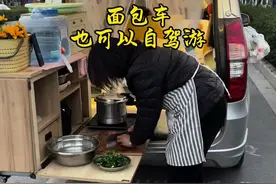 小姐姐一个人开面包车自驾游 自改床车后置厨房 太漂亮了 #自驾游中国 #面包车自改床车 #自驾游 #面包车改露营车 #面包车自驾游视频封面
