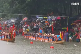 2024年深涌赛，黄村vs宦溪。#广东进入龙舟时间 #龙舟精神视频封面