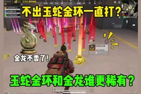 你们开出过玉蛇金环吗？#地铁逃生 #和平精英地铁逃生