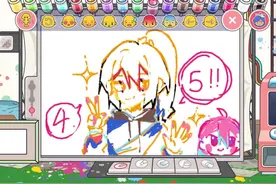 下载个米加小镇玩玩 发现可以画画#米加小镇世界 #绘画过程