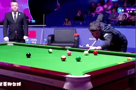 乔氏总决赛精彩片段欣赏 #台球冠军500万 #比赛现场视频封面