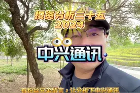投资分析之三十五，中兴通讯！#股票 #股民 #投资 #干货分享