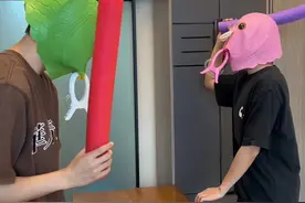 快叫你朋友来看默契挑战#新年快乐 #哈哈哈哈哈哈我要笑死了 #搞笑 #男人之间的快乐 #管不饿