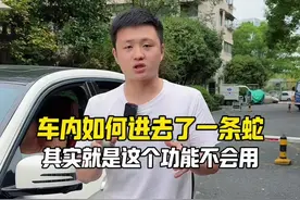 这个功能没用好，车里容易进各种动物#每天一个汽车知识
