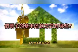 五个基本的还款方式有哪些？#银行贷款 #金融常识 #干货分享视频封面