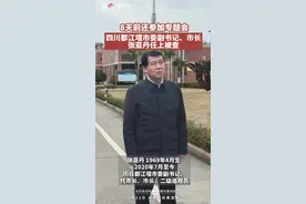 #四川都江堰 市委副书记、市长张亚丹任上被查视频封面