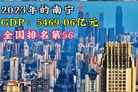 贵阳与南宁2024年GDP已出炉，25年两座城有望突破6千亿大关！#贵阳 #南宁 #gdp #城市发展视频封面