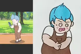 #简笔画#尿急#看动画学画画