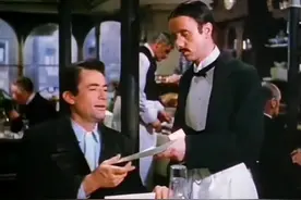 百万英镑 当年长春译制片厂的翻译存在错误，这顿丰盛的午餐（双份）实际的账单是3先令10便士（一英镑=20先令，一先令=12便士），一百万英镑能吃多少顿？#因为一个片段看了整部剧 #万万没想到 #我的观影报告 #影视剪辑 #上热门视频封面