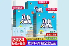 2024秋春版口算大通关一二三四五六年级上册下册小学数学计算能手视频封面