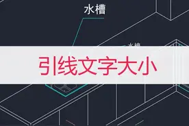 CAD引线标注文字大小#cad入门教程 #衣柜设计 #这个双11福利尽揽 #cad教程 #柜子视频封面