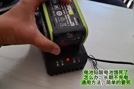 电池铅酸电池饿死了，怎么办，长期不充电，通用方法，简单的要死