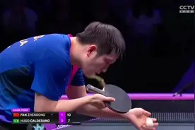 欣赏下樊振东对雨果关键分的相持球，世界第一相持#樊振东视频封面