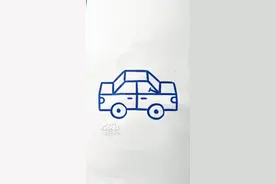 教你这样画小汽车，简单几步就完成，快来画一画吧！#简笔画#儿童简笔画#幼儿美术#简笔画教程#零基础学画画