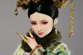 咱们华妃依然是万千宠爱于一身 大家对她的热爱依然不减#我的手工作品 #大人也要玩玩具 #甄嬛传 #古风人偶 #甄嬛传十级观众