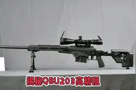 QBU203狙击步枪：国产高精度新力量，射击精度达国际水平#高精狙