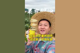 大家都快去试试制作个芒狗🐶，惊喜往往就在你的身边～#芒狗 #芒狗怎么做才能毛茸茸的 #芒狗怎么养 #用芒果核做狗全过程 #新农人计划2025