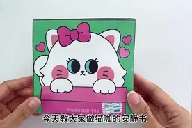 第9集｜猫咖安静书教程#自制安静书 #安静书 #手工diy
