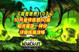 期109【魔兽世界】1–80级快速升级秘籍他来了
