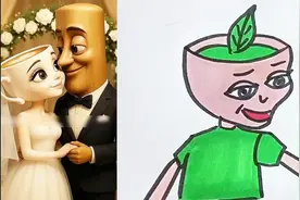 绿茶妹妹 #画画 #动画