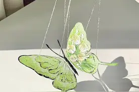 郁金香傀儡蝴蝶#手工diy #油画棒 #教程 #让喜欢的事成为生活 #解压