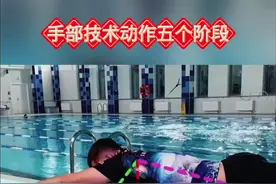 自由泳手部技术动作五个阶段，你有几个是正确的？ #游泳  #学游泳 #自由泳视频封面
